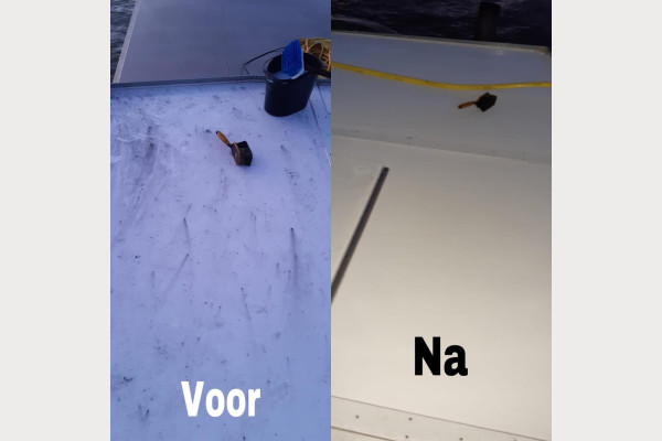 Jefo Superreiniger Voor en Na